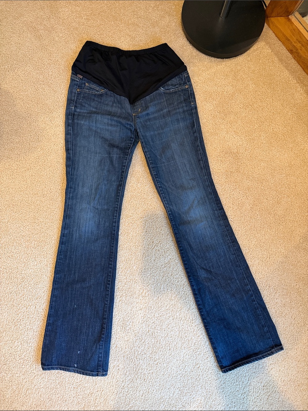 Maternity Boot Cut Jeans. Maternity Denim Jeans Waist 30